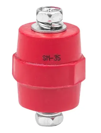 Electrica մեկուսիչ կարմիր SM-35 M8 պտուտակով (1/10)