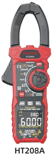 Electrica HT 208A թվային սեղմիչ չափիչ տեստեր (կլեշ) AC/DC 1000V / 1000A