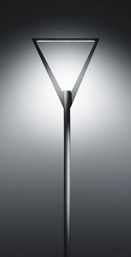 Electrica այգու լուսատու Poster 120W 4100K սև 80մմ H2500մմ