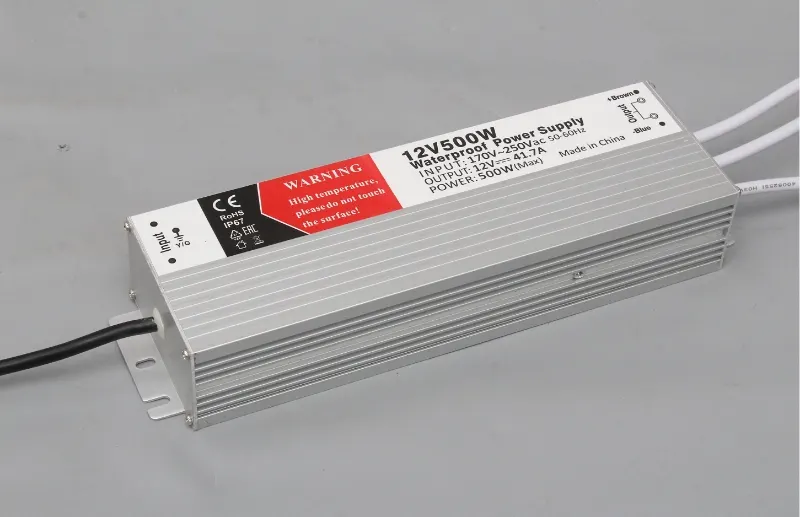 Electrica 24V սնուցման բլոկ 500W 20.8A հերմետիկ (245x70x43մմ) IP67