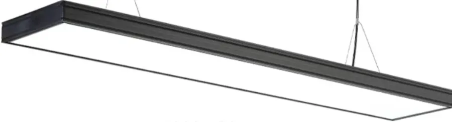 Ellight կախովի գծային լուսատու 100*1180մմ 50W 4000K սև